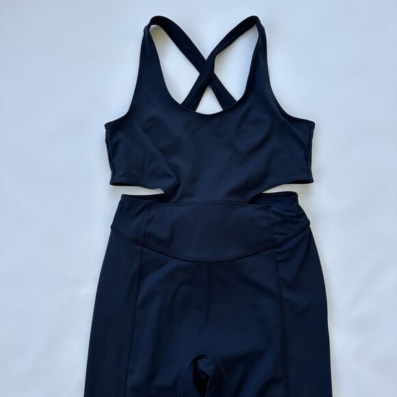 Free People x FP MOVEMENT Back It Up BodySuit Medium Black $98 - Picture 7 of 14